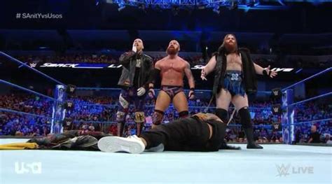 SAnitY Made Their SMACKDOWN LIVE Debut Tonight And Decimated The Usos