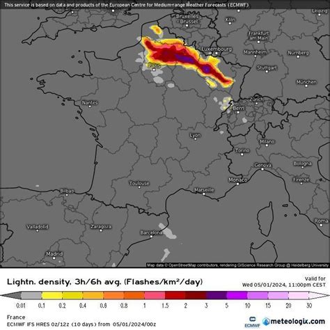 Orages Et Fortes Pluies D Partements De La Moiti Nord De La