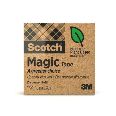 Ruban Adh Sif Invisible Scotch Magic Bague Carton Recycl Mm X