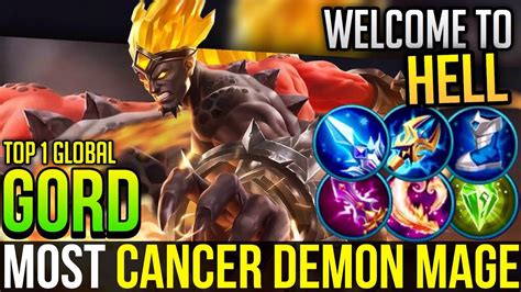 Demon Mage Gord Best Build Gameplay Top Global Gord Mobile