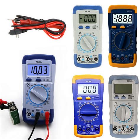 LCD Multimetro Portable Digital Multimeter Backlight AC DC Ammeter