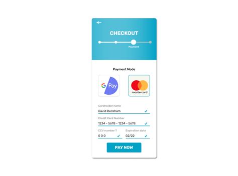 Creditcardcheckout Dailyui By Alen Abraham On Dribbble