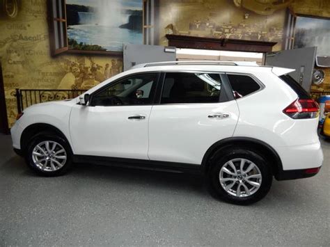 Used Nissan Rogue Sv Awd White Awd Dr Suv Kp St