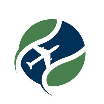 Air Travel Agency Logo Clipart