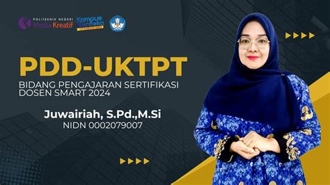 Pdd Uktpt Bidang Pengajaran Serdos Smart Juwairiah