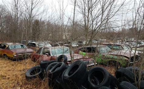 Massive Junkyard Hiding In New Jersey Junkyard Abandoned Cities Abandoned Places