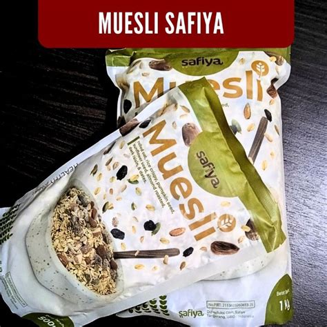 Jual MUESLI SAFIYA 1 KG DAN 500 GR DRIED FRUIT SEREAL SARAPAN SEHAT