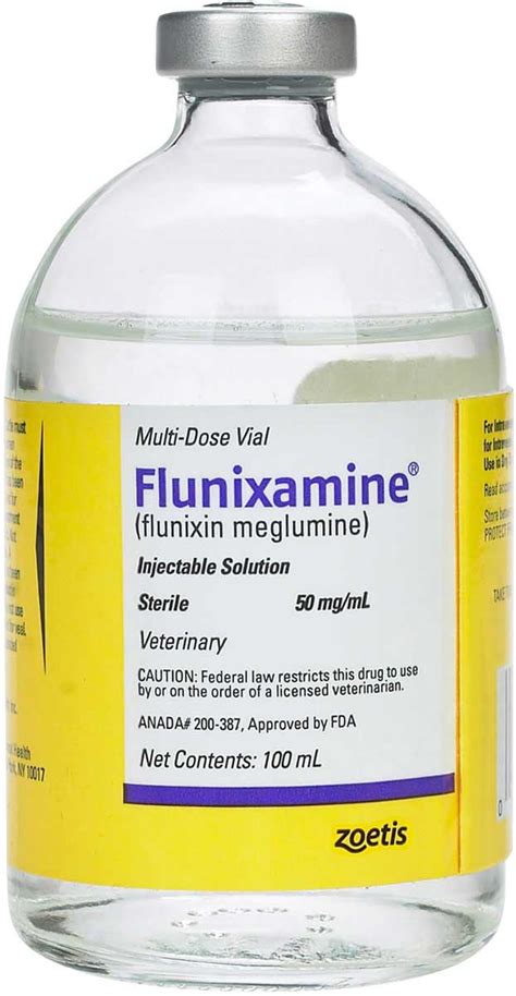 Flunixamine Flunixin Meglumine Injectable Solution Zoetis Animal Health ( - Livestock Pharmacy (Rx)