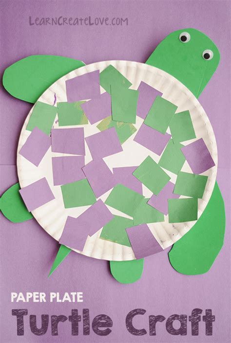 Paper Plate Turtle Craft