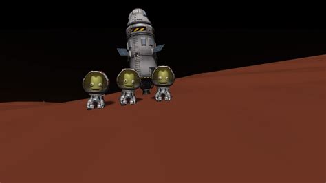 Landed My First Manned Mission On Duna Kerbalspaceprogram