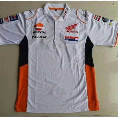 Jual Polo Honda Repsol Team Hrc Kaos Kerah Honda Baju Honda Kemeja