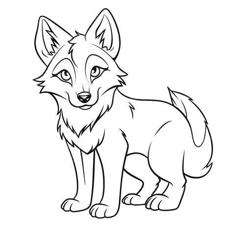 Fox Drawing Sketch