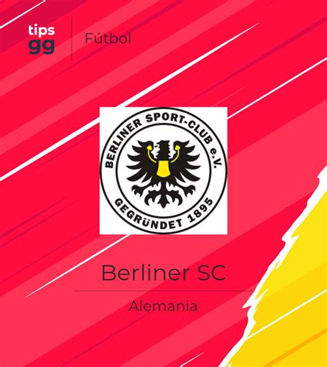 Berliner SC Equipo de fútbol Alemania Tips GG