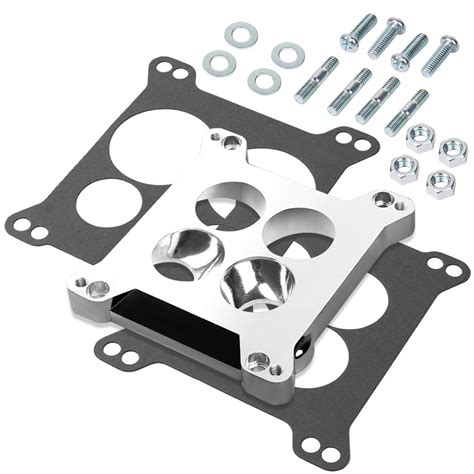 Carburetor Spacer 2696 Edelbrock Carter Four Hole Square Bore To Spread Bore