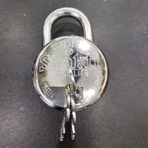 Levers Shakti Stainless Steel Round Padlock At Rs Piece Round