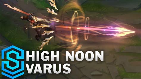 High Noon Varus Skin Spotlight Pre Release League Of Legends