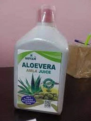 Sovam Aloe Vera Amla Juice Packaging Size Ml Ml Packaging