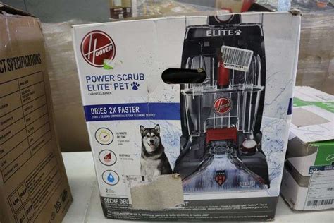 Hoover Power Scrub Elite Pet Carpet Cleaner Matthews Auctioneers