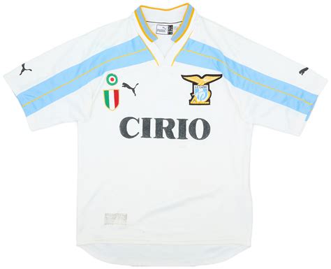 1999 00 Lazio Centenary Home Shirt 4 10 S