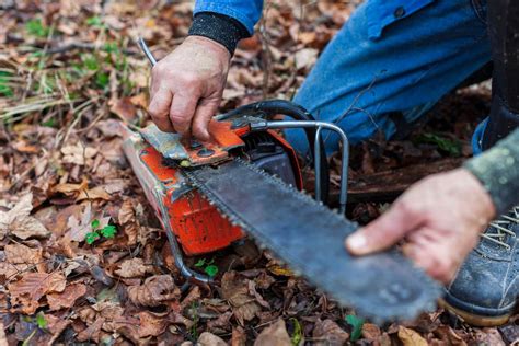 Download Powerful Chainsaw In Action