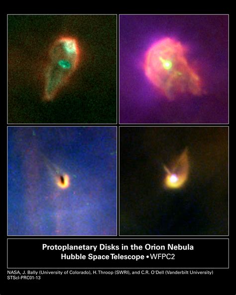 Protoplanetary Disks In The Orion Nebula Esahubble