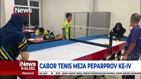 Atlet Cabor Tenis Meja Tuna Netra Banjar Rebut Empat Medali Di