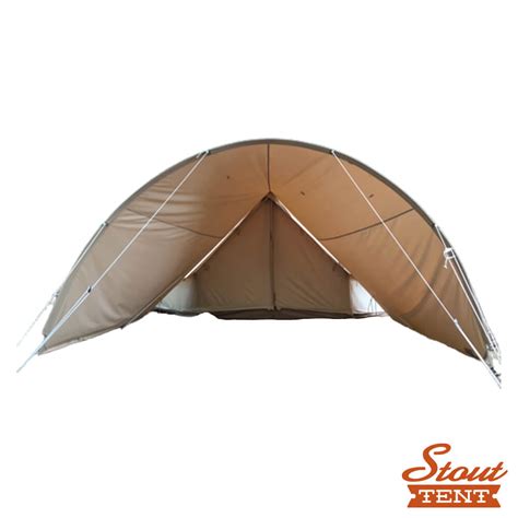 Stout Bell Tent Curved Awning - Stout Tent