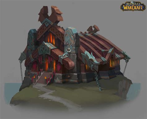 Artstation Vrykul Building Concepts For World Of Warcraft Ishmael