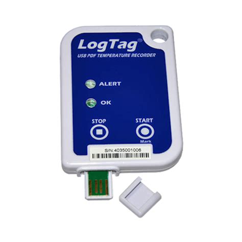 USRIC 8 Data Logger de temperatura no reutilizable con exportación PDF