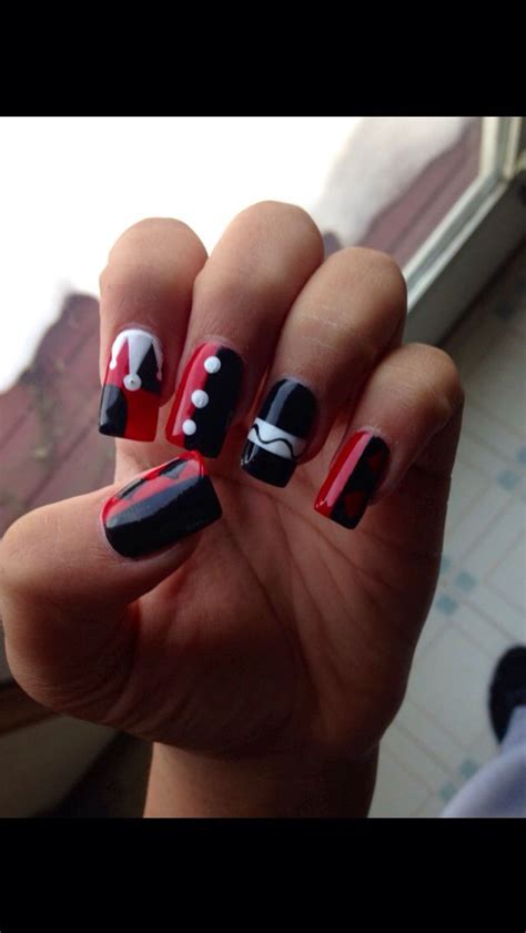 77 best Harley Quinn Nails images on Pinterest | Harley quinn, Nail art and Nail art tips