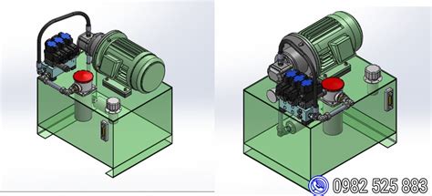 Bộ nguồn thủy lực và Cấu tạo nguyên lý làm việc ứng dụng