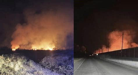 Incendios de gran magnitud alertan a la población piurana uno ocurrió