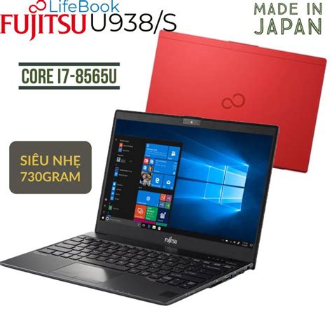 Laptop Fujitsu Lifebook U S Core I U Gb Ram Gb Ssd