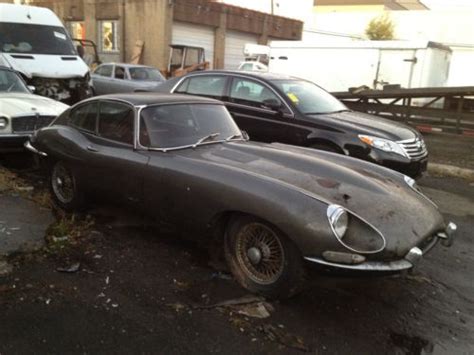 Purchase Used 1968 Jaguar Xke Coupe Opalescent Silver Gray Red In