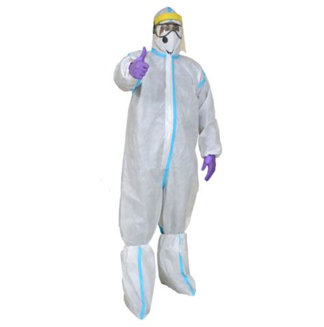 Protective Coveralls Body Suite Gsm Ssmms Breathable Non Woven