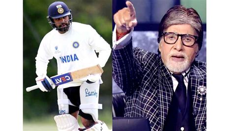 KBC 15 Amitabh Bachchan Extends Best Wishes To Indian Cricket Team