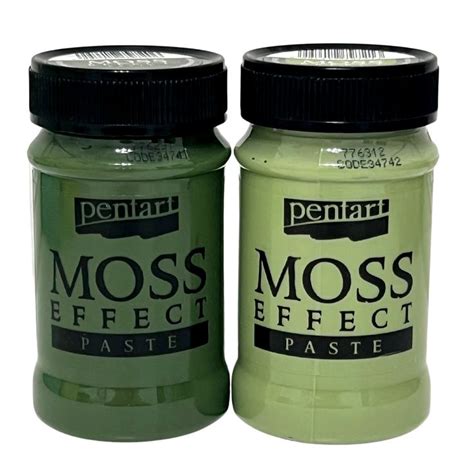 Pentart Moss Effect Paste 100 ML 2 Color Options Color Options