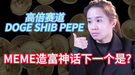 了解币圈疯狂的meme赛道抓住下一个shib Pepe找到下一个千倍币 Youtube