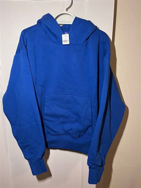 Gap Blue yzy gap hoodie | Grailed