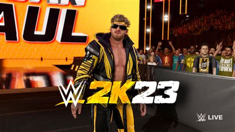 Wwe 2k23 Logan Paul Full Entrance Ps5 4k Youtube