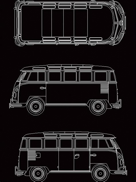 Combi Vw Dwg Block For Autocad Designs Cad