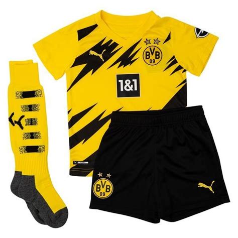 Dortmund Heimtrikot 2020 21 Mini Kit Kinder Unisportstore De