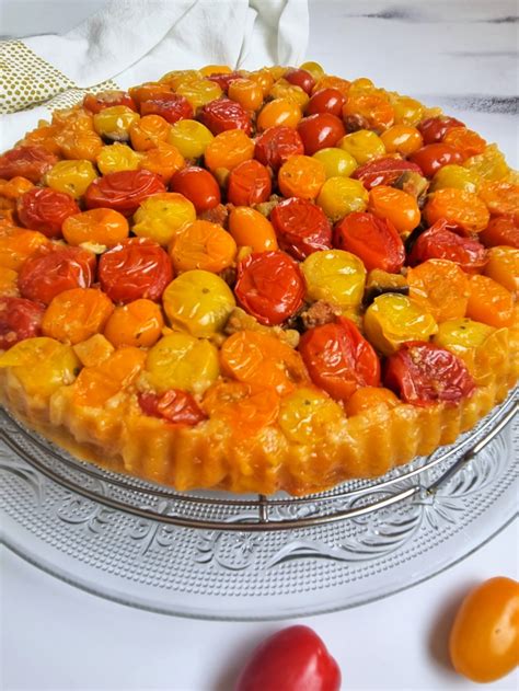 Tarte tatin tomates cerises chorizo recette de tarte salée