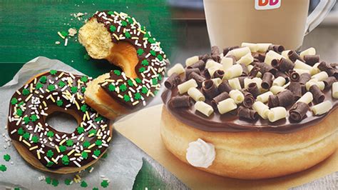 Dunkin Donuts Offers New Vanilla Truffle Donut And Shamrock Sprinkle