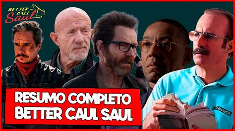 RESUMO BETTER CALL SAUL até a 6ª TEMPORADA TUDO QUE PRECISA SABER