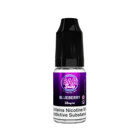 E Liquide Blueberry Bar Salts De Vampire Vape Sels De Nicotine