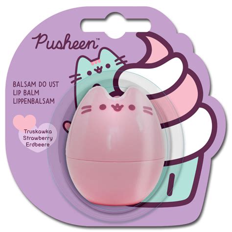 Pusheen Balsam Do Ust 3D Truskawka 6g Sklep Z Kosmetykami Aurashop Pl