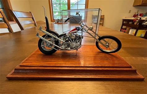 Franklin Mint Harley Davidson Easy Rider Billy Bike Chopper With