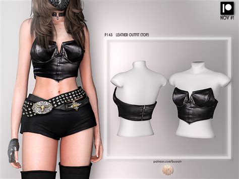 Busra Tr S Patreon Early Access Leather Outfit Top P Artofit