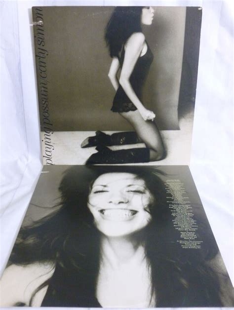 Carly Simon Playing Possum Vinyl LP 7E 1033 Remainder Record